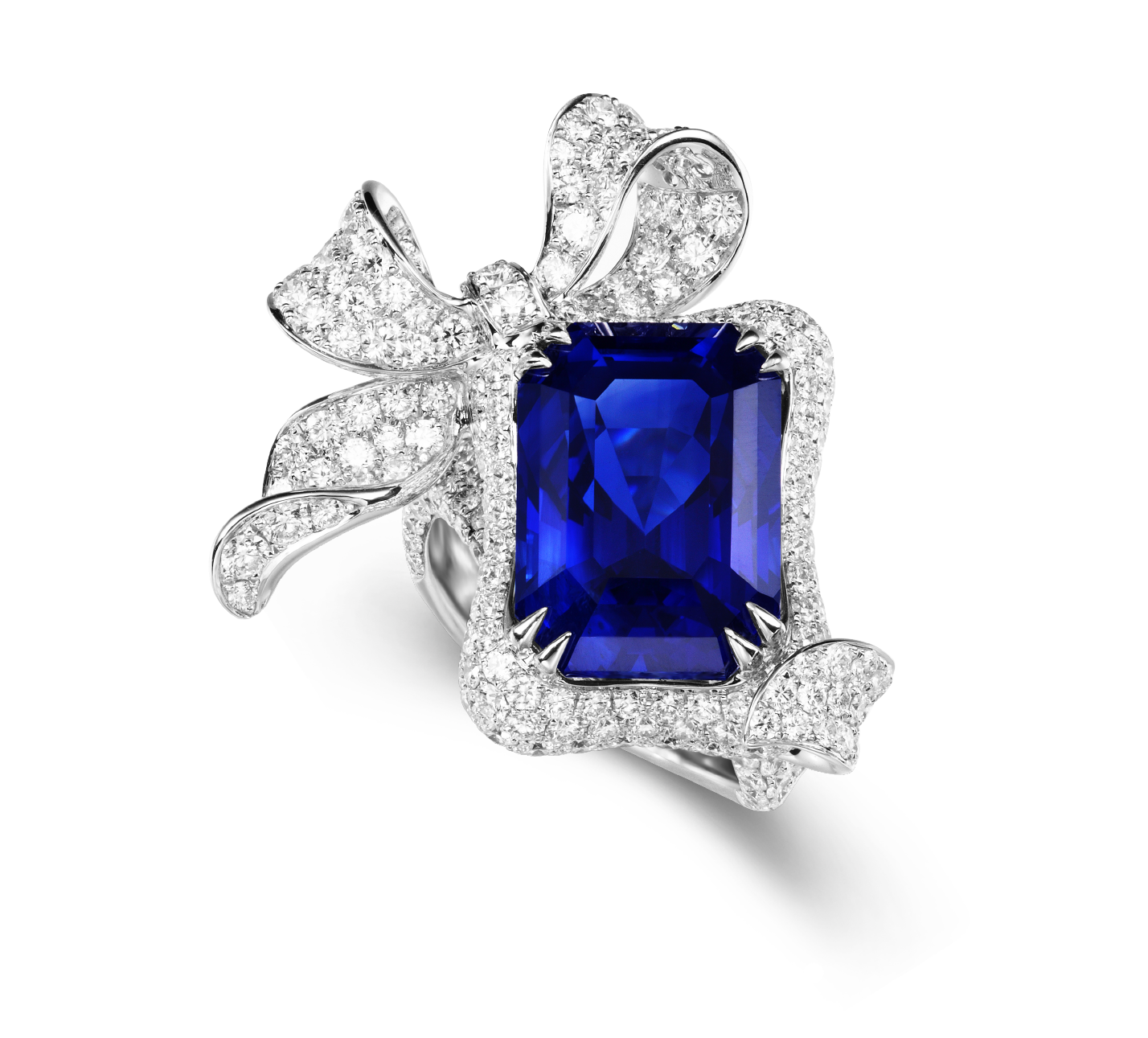 喀什米爾未燒藍寶石